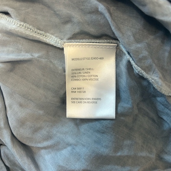 Tribal Women's Heathered Gray Sweatshirt/Blouse - Picture 5 of 5